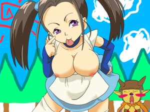 Rating: Explicit Score: 0 Tags: blue_dragon blue_dragon_(series) blush bouquet_(blue_dragon) breasts female nipples rule34 thighhighs tongue trees User: bunchy7s