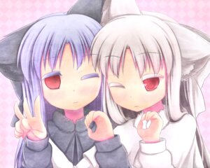 Rating: Safe Score: 0 Tags: 5:4 alternate_species animal_humanoid blue_hair cat_humanoid duo e621 felid felid_humanoid feline feline_humanoid female gesture hair human humanoid humanoidized len_(tsukihime) long_hair mammal mammal_humanoid melty_blood nightmare_cat one_eye_closed red_eyes tsukihime type-moon white_hair white_len wink young User: bunchy7s