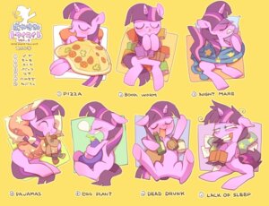 Rating: Safe Score: 0 Tags: adorable_drunk alcohol beverage book clothing doll e621 eggplant english_text equid equine expressions eyes_closed female food friendship_is_magic fruit fur hair hasbro hat headgear headwear horn mammal multicolored_hair my_little_pony mythological_creature mythological_equine mythology nightcap pajamas pillow pizza plant purple_body purple_fur purple_hair sleeping smartypants_(mlp) solo text twilight_sparkle_(mlp) two_tone_hair unicorn unknown_artist User: bunchy7s