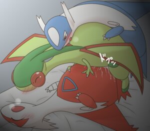 Rating: Explicit Score: 0 Tags: bisexual blush bodily_fluids breath cum e621 eon_duo eyes_closed female feral feral_on_feral flygon from_behind_position generation_3_pokemon genital_fluids group group_sex iro_suzume latias latios legendary_duo legendary_pokemon lucky_pierre male male/female male/male membrane_(anatomy) membranous_wings nintendo open_mouth panting pokemon pokemon_(species) red_eyes sex threesome trio wings User: bunchy7s