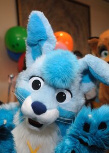 Rating: Safe Score: 0 Tags: absurd_res ambiguous_gender anthro blue_hair buckteeth char_(photographer) clothing costume e621 equal fursuit grandfathered_content group hair hi_res lagomorph leporid looking_at_viewer mammal open_mouth pose rabbit real solo_focus teeth whiskers User: bunchy7s