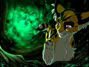 Rating: Safe Score: 0 Tags: ambiguous_gender detailed_background e621 fantasy fantasyisland felid feline feral forest glowing light mammal mystery nature outside plant serval solo tree yunaki User: bunchy7s