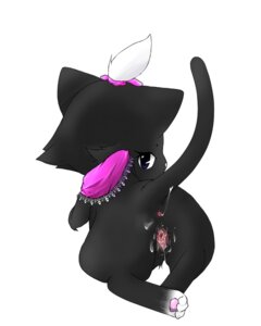 Rating: Explicit Score: 0 Tags: 4:5 accessory all_fours anus aru-wai-o blue_eyes bodily_fluids bow_(feature) bow_accessory bow_ribbon centered_hair_bow cum cum_in_vagina cum_inside cum_string diana_(jewelpet) domestic_cat e621 felid feline felis female feral genital_fluids genitals hair_accessory hair_bow hair_ribbon jewelpet looking_back mammal munchkin_cat pawpads paws raised_tail ribbons sanrio sega sega_fave simple_background solo tail vulva white_background User: bunchy7s