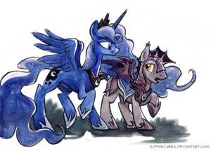 Rating: Safe Score: 0 Tags: 2014 armor bat_pony blue_hair cutie_mark duo e621 equid equine feathered_wings feathers female feral friendship_is_magic hair hasbro headgear helmet horn hybrid kenket male mammal my_little_pony mythological_creature mythological_equine mythology night_guard_(mlp) pegasus princess_luna_(mlp) royal_guard_(mlp) simple_background sophiecabra teal_eyes traditional_media_(artwork) white_background winged_unicorn wings User: bunchy7s
