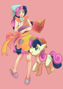 Rating: Safe Score: 0 Tags: alternate_species apron baked_goods baking blue_eyes bonbon_(mlp) book candy clothing cooking cutie_mark dessert duo e621 equid equine female feral food footwear friendship_is_magic hair hasbro horse human humanized kerchief mammal muffin multicolored_hair my_little_pony pink_background pony sapphire1010 shoes simple_background slippers tail User: bunchy7s