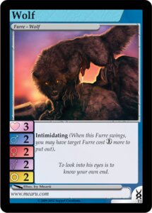 Rating: Explicit Score: 0 Tags: asexual_symbol bodily_fluids border canid canine canis card card_template claws copyright_symbol e621 english_text erection female_symbol feral furoticon gender_symbol genital_fluids genitals heart_symbol intersex_symbol looking_at_viewer male male_symbol mammal mearu number penis precum quadruped solo symbol tail teeth text trading_card trading_card_game trading_card_template tribes_of_tanglebrook white_border wolf yellow_eyes User: bunchy7s