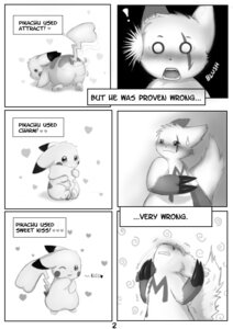 Rating: Safe Score: 0 Tags: alternating_focus base_three_layout bodily_fluids cleft_tail comic duo e621 english_text female feral generation_1_pokemon generation_3_pokemon greyscale grid_layout heart_after_text heart_symbol hearts_around_body hearts_around_entire_body iconography kissing_sound_effect male male/female mammal monochrome narration nintendo onomatopoeia page_number pikachu pokemon pokemon_(species) pokemon_move rodent six_frame_grid six_frame_image sound_effects spiral sweat sweatdrop sweatdrop_(iconography) tail text text_box text_with_heart three_row_layout tiuhu zangoose User: bunchy7s
