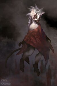 Rating: Safe Score: 0 Tags: 2:3 3d_(artwork) anthro biped clothing digital_media_(artwork) e621 female floating full-length_portrait ghostly hairless karol_pawlinski lemur mammal photorealism portrait primate realistic robe solo strepsirrhine tail wraith User: bunchy7s