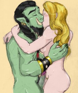 Rating: Explicit Score: 0 Tags: 1boy 1girls 2009 artist_request ass black_hair blizzard_entertainment blonde_hair blush bracelet breasts closed_eyes female green_skin hug human human_female human_mage interspecies jaina_proudmoore kissing light-skinned_female light_skin long_hair mage_(warcraft) male male/female nude orc orc_male orc_shaman penis pointy_ears pubic_hair rule34 shaman_(warcraft) sketch source_request thrall tusks warcraft warcraft_3 yellow_background User: bunchy7s