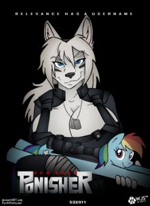 Rating: Safe Score: 0 Tags: 2011 anthro big_breasts blue_body blue_fur breasts canid canine canis cleo_(yutrah) cosplay detailed_background dialogue dog_tags duo e621 english_text equid equine female friendship_is_magic fur hair hasbro horse long_hair mammal movie_poster multicolored_hair my_little_pony parody pony pony_gun poster poster_template rainbow_dash_(mlp) rainbow_hair text the_punisher title toony weapon wolf wolfjedisamuel User: bunchy7s