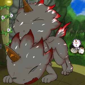 Rating: Explicit Score: 0 Tags: 1:1 all_fours ambiguous_gender bodily_fluids cellion_(maplestory) doggystyle duo e621 eyes_closed feral feral_on_feral flower from_behind_position garden grass horn low_res maplestory nexon outside pillar plant sex sky tears tree unknown_artist vines User: bunchy7s