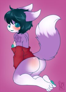 Rating: Questionable Score: 0 Tags: anthro biped blue_eyes blush bottomless breasts butt chibi clothed clothing cyn. digital_media_(artwork) dipstick_tail e621 feet female heart_symbol hindpaw kneeling looking_back markings paws pink_background shaded simple_background solo tail tail_markings tattoo User: bunchy7s Rating: Questionable Score: 0 Tags: anthro biped blue_eyes blush bottomless breasts butt chibi clothed clothing cyn. digital_media_(artwork) dipstick_tail e621 feet female heart_symbol hindpaw kneeling looking_back markings paws pink_background shaded simple_background solo tail tail_markings tattoo User: bunchy7s