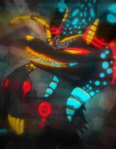 Rating: Safe Score: 0 Tags: ambiguous_gender black_body black_fur blue_markings canid canine canis claws e621 feral fur glowing grin jackal korihor lyeni mammal markings orange_markings red_markings smile solo teeth User: bunchy7s Rating: Safe Score: 0 Tags: ambiguous_gender black_body black_fur blue_markings canid canine canis claws e621 feral fur glowing grin jackal korihor lyeni mammal markings orange_markings red_markings smile solo teeth User: bunchy7s