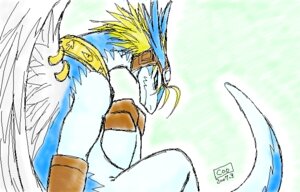 Rating: Safe Score: 0 Tags: anthro aviator_cap clothing coochan dragon e621 eyewear feathered_dragon feathered_scalie feathered_wings feathers goggles hat headgear headwear legendz male mythological_creature mythological_scalie mythology scalie shiron solo tail wings User: bunchy7s