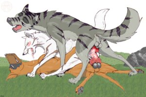 Rating: Explicit Score: 0 Tags: balls canine dangerdoberman double_penetration female feral ginga_(series) kagetora_(ginga) knot kyoshiro_(ginga) male penis pussy rule34 sex threesome vaginal User: bunchy7s