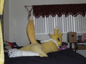 Rating: Questionable Score: 0 Tags: 4:3 anthro bandai_namco black_sclera butt canid canine clothing cosplay costume digimon digimon_(species) e621 feet female franchii-manchii fur fursuit grandfathered_content mammal pawpads photography_(artwork) real renamon soles solo tail toes white_body white_fur yellow_body yellow_fur User: bunchy7s