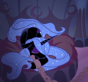 Rating: Safe Score: 0 Tags: 2013 bed black_body black_feathers blue_hair chain cuff_(restraint) cutie_mark e621 equid equine eyes_closed eyeshadow feathered_wings feathers female feral friendship_is_magic furniture hair hasbro horn javkiller lying makeup mammal my_little_pony mythological_creature mythological_equine mythology nightmare_moon_(mlp) pillar restraints shackles solo sparkles winged_unicorn wings User: bunchy7s