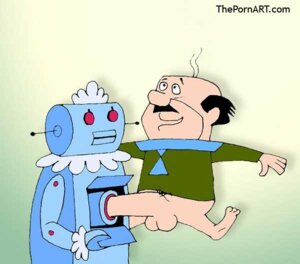 Rating: Explicit Score: 0 Tags: boss_(supervisor) erect_penis female hanna-barbera male mr._spacely penis rosie_the_robot rule34 tagme the_jetsons thepornart what User: bunchy7s