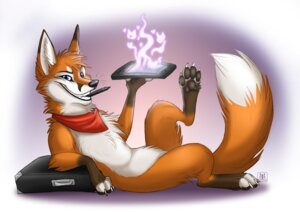 Rating: Safe Score: 0 Tags: 2014 anthro blue_eyes briefcase canid canine claws clothing conditional_dnp drawing_tablet e621 electronics feet feral fox fur hindpaw kerchief male mammal orange_body orange_fur pawpads paws red_fox solo tablet tani_da_real toe_claws true_fox whiskers white_body white_fur User: bunchy7s