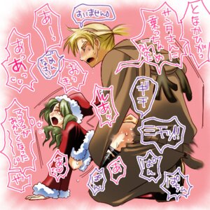 Rating: Explicit Score: 0 Tags: 1boy 1girls blonde_hair blue_eyes breasts christmas closed_eyes clothed_sex cosplay doggy_style female final_fantasy final_fantasy_vi green_hair hanamo_daiou hat long_hair lowres male mash_rene_figaro nipples open_mouth ponytail rule34 sabin_rene_figaro santa_costume santa_hat sex straight sweat terra_branford text tied_hair translation_request User: bunchy7s Rating: Explicit Score: 0 Tags: 1boy 1girls blonde_hair blue_eyes breasts christmas closed_eyes clothed_sex cosplay doggy_style female final_fantasy final_fantasy_vi green_hair hanamo_daiou hat long_hair lowres male mash_rene_figaro nipples open_mouth ponytail rule34 sabin_rene_figaro santa_costume santa_hat sex straight sweat terra_branford text tied_hair translation_request User: bunchy7s