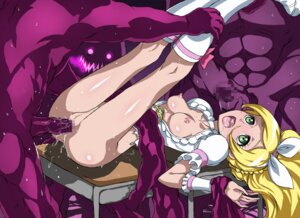 Rating: Explicit Score: 0 Tags: blonde_hair breasts censored choker clothed_sex clothing cure_rhythm female green_eyes hairbow magical_girl male minamino_kanade monster nipples penis precure pretty_cure pussy rape rule34 small_breasts suite_precure tentacle torn_clothes uraroji User: bunchy7s