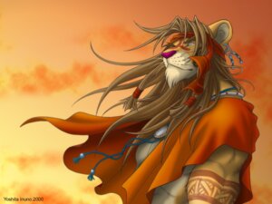 Rating: Safe Score: 0 Tags: 4:3 anthro bodypaint e621 ear_piercing facial_paint felid lion male mammal markings pantherine piercing solo tribal tribal_markings warrior yoshita_inuno User: bunchy7s