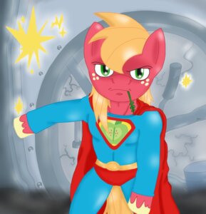 Rating: Safe Score: 0 Tags: 2011 angry apple big_macintosh_(mlp) blackbewhite2k7 cape clothing costume e621 earth_pony equid equine food friendship_is_magic fruit hasbro hi_res horse looking_at_viewer male mammal muscular muscular_male my_little_pony plant pony skinsuit solo spandex superhero tight_clothing User: bunchy7s