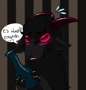 Rating: Safe Score: 0 Tags: alcohol ambiguous_gender anthro beverage black_body black_hooves blush bottle bovid caprine cloven_hooves container domestic_sheep e621 fingers fur glowing hooved_fingers hooves horn mammal red_eyes sad sheep solo vonderdevil wine wool_(fur) User: bunchy7s Rating: Safe Score: 0 Tags: alcohol ambiguous_gender anthro beverage black_body black_hooves blush bottle bovid caprine cloven_hooves container domestic_sheep e621 fingers fur glowing hooved_fingers hooves horn mammal red_eyes sad sheep solo vonderdevil wine wool_(fur) User: bunchy7s