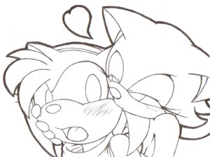 Rating: Questionable Score: 0 Tags: 2011 amy_rose anthro bat black_and_white blush duo e621 eulipotyphlan female female/female furvy-sage half-closed_eyes heart_symbol hedgehog kiss_on_cheek kissing mammal monochrome narrowed_eyes open_mouth romantic romantic_couple rouge_the_bat sega simple_background sketch sonic_the_hedgehog_(series) User: bunchy7s