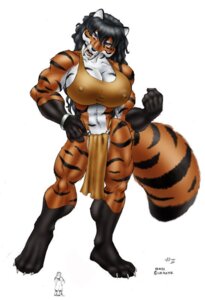 Rating: Questionable Score: 0 Tags: abs anthro biceps big_breasts bottomwear breasts canid canine clothed clothing digital_media_(artwork) e621 erwyn fangs felid female fox gideon hybrid loincloth mammal muscular muscular_anthro muscular_female nipple_outline pantherine prehistoric_species saber-toothed_tiger sabertooth_(anatomy) skimpy solo stripes tail teeth tiger tribal User: bunchy7s