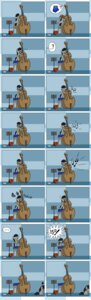 Rating: Safe Score: 0 Tags: 2011 absurd_res book bow_(stringed_instrument) bowed_string_instrument cello comic e621 earth_pony equid equine female feral friendship_is_magic hasbro hi_res horse mammal musical_instrument my_little_pony octavia_(mlp) pony solo string_instrument tail valcron User: bunchy7s