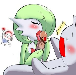 Rating: Explicit Score: 0 Tags: 1girls 2boys 2ch animal breasts dogu fellatio female flat_chest gardevoir handjob hat lowres male naughty_face no_breasts oral penis poke_ball pokemon pokemon_(species) pokemon_rse rule34 source_request straight two-handed_handjob User: bunchy7s