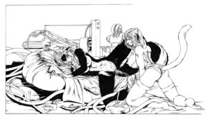 Rating: Explicit Score: 0 Tags: 2003 4_toes anthro bangs big_breasts biped black_and_white black_body black_fur bodily_fluids breasts bustier clothed clothed/nude clothed_female clothing countershade_torso countershading dark_body dark_fur detailed_background dildo dildo_in_vagina dildo_insertion domestic_cat duo e621 feet felid feline felis female female/female fur furgonomics legwear lingerie looking_at_another looking_at_partner mammal monochrome navel nude nude_female object_in_pussy object_penetration parted_bangs penetration sanny science_fiction sex sex_toy sex_toy_in_vagina sex_toy_insertion signature sketch source_request stockings sweat tail technophilia toes toying_partner vaginal vaginal_penetration year User: bunchy7s