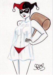 Rating: Explicit Score: 0 Tags: batman_(series) dc dc_comics female female_only harley_quinn harley_quinn_(classic) human mark_spear panties red_panties red_underwear rule34 solo spear underwear User: bunchy7s