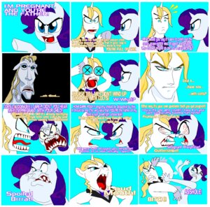 Rating: Safe Score: 0 Tags: angry argument bloodshot_eyes comic don_bluth e621 ellipsis english_text equid equine exclamation_point fangs female friendship_is_magic hasbro hi_res horn male mammal meme my_little_pony mythological_creature mythological_equine mythology open_mouth pregnant prince_blueblood_(mlp) profanity question_mark rarity_(mlp) surprised teeth text the_secret_of_nimh tongue tyrranux unicorn User: bunchy7s