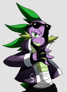 Rating: Safe Score: 0 Tags: 2012 anthro clothed clothed_anthro clothed_male clothing digital_media_(artwork) dragon e621 eyewear eyewear_on_head friendship_is_magic green_eyes half-length_portrait hasbro hi_res looking_at_viewer male male_anthro my_little_pony mythological_creature mythological_scalie mythology portrait scalie simple_background smile solo spike_(mlp) sssonic2 sunglasses sunglasses_on_head wearing_sunglasses white_background wraps User: bunchy7s