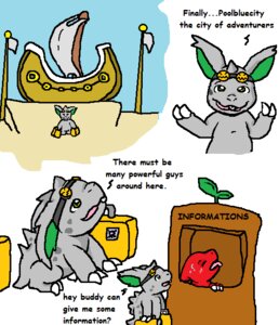Rating: Questionable Score: 0 Tags: boat bodily_fluids box briefcase cardboard cardboard_box charmeleon comic comic_sans container dialogue e621 english_text eyewear flag generation_1_pokemon goggles green_eyes guil_bunny_(artist) kishin_the_nidoran male multiple_scenes nidoran nidoran♂ nintendo orange_body orange_skin pokemon pokemon_(species) scalie simple_background sweat text tongue tongue_out vehicle watercraft white_background User: bunchy7s