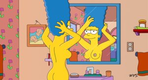Rating: Explicit Score: 0 Tags: accurate_art_style blue_hair breasts female female_only huge_eyes human indoors marge_simpson matt_groening_(style) mirror nipples nude rule34 solo tagme the_simpsons toony wvs yellow_skin User: bunchy7s
