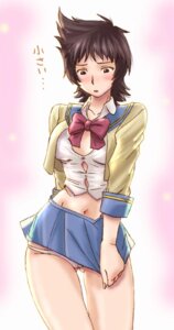 Rating: Questionable Score: 0 Tags: blouse blush bow brown_eyes brown_hair clothing collarbone female female_only haruyama lowleg lowleg_panties maggie_mui midriff miniskirt navel panties pantyshot pantyshot_(standing) read_or_die rule34 school_uniform seifuku serafuku short_hair skirt skirt_tug solo standing thigh_gap thighs translation_request undersized_clothes underwear white_panties User: bunchy7s