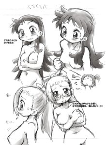 Rating: Explicit Score: 0 Tags: 2girls black_and_white blush breasts curvaceous doremi_harukaze female glasses hazuki_fujiwara human japanese_text kon2 large_breasts long_hair monochrome nipples nude ojamajo_doremi rule34 sketch text translation_request User: bunchy7s