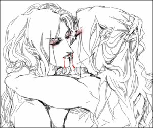 Rating: Explicit Score: 0 Tags: artist_request blood caroline_(vampire_hunter_d) female hand_in_hair kissing larmica_lee multiple_females multiple_girls rule34 vampire vampire_hunter_d yuri User: bunchy7s