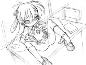 Rating: Explicit Score: 0 Tags: bleedman blush book desk female long_hair necklace necktie nipples panties pussy rule34 school sketch sora_(griddles) spread_legs uniform vagina User: bunchy7s