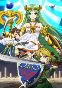 Rating: Safe Score: 0 Tags: angel angel_humanoid belt breasts close-up clothed clothing crossover dark_pit deity dress e621 feathered_wings feathers female flying glowing group hair hat headgear headwear human humanoid humanoid_pointy_ears hylian hylian_shield kid_icarus link long_hair looking_at_viewer male mammal master_sword melee_weapon nintendo not_furry open_mouth outside palutena pit_(kid_icarus) pointy_ears shield standing super_smash_bros. sword the_legend_of_zelda tongue unknown_artist weapon winged_humanoid wings User: bunchy7s