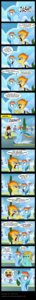 Rating: Safe Score: 0 Tags: 2012 absurd_res accessory awesome_smiley bloodshot_eyes blue_body blue_feathers blue_fur bodily_fluids brown_eyes clock clothing cloud comic dialogue e621 english_text equid equine eyewear feathered_wings feathers female feral friendship_is_magic fur glasses hair hasbro hi_res lightning_dust_(mlp) long_image mammal multicolored_hair my_little_pony mythological_creature mythological_equine mythology necktie niban-destikim orange_hair outside parody pegasus purple_eyes rainbow_dash_(mlp) rainbow_hair spitfire_(mlp) stopwatch suit sunglasses tail tall_image tears text two_tone_hair uniform watch wings wonderbolts_(mlp) User: bunchy7s