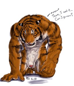 Rating: Explicit Score: 0 Tags: animal_genitalia anthro balls dialogue e621 english_text felid genitals looking_at_viewer male mammal nude pantherine penis penis_tip rwolf sheath solo stripes text tiger User: bunchy7s Rating: Explicit Score: 0 Tags: animal_genitalia anthro balls dialogue e621 english_text felid genitals looking_at_viewer male mammal nude pantherine penis penis_tip rwolf sheath solo stripes text tiger User: bunchy7s