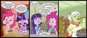 Rating: Safe Score: 0 Tags: 2013 amber_eyes apron blue_eyes box burger clothing comic container cooking_pot cutlery dialogue e621 ear_piercing earth_pony english_text equestria_girls equid equine female food friendship_is_magic fur gloves granny_smith_(eg) grey_hair hair handwear hasbro hi_res horn horse human ketchup kitchen_utensils long_hair madmax mammal multicolored_hair mustard my_little_pony mythological_creature mythological_equine mythology open_mouth piercing pink_body pink_fur pink_hair pinkie_pie_(eg) pinkie_pie_(mlp) pony purple_body purple_eyes purple_fur purple_hair purple_skin spoon text tools twilight_sparkle_(eg) twilight_sparkle_(mlp) two_tone_hair unicorn User: bunchy7s