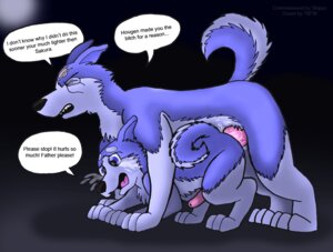 Rating: Explicit Score: 0 Tags: anal anal_sex canine cub father_and_son feral feral_on_feral fur furry gin_(ginga) ginga_(series) incest knot male male/male male_cub male_only penis rule34 tears weed_(ginga) young User: bunchy7s