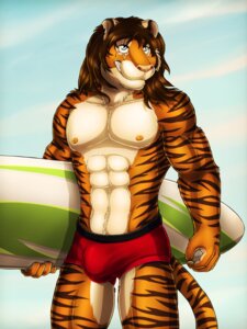 Rating: Questionable Score: 0 Tags: 2014 3:4 abs anthro athletic biceps biped blue_eyes bottomwear brown_body brown_fur brown_hair bulge clothed clothing countershading dream_and_nightmare e621 fangs felid fur grin hair male mammal markings muscular muscular_anthro night_(dream_and_nightmare) nipples orange_body orange_fur pantherine pecs pink_nose pose scar shorts smile solo standing stripes surfboard swimwear tan_body tan_fur teeth tiger topless vehicle watercraft User: bunchy7s Rating: Questionable Score: 0 Tags: 2014 3:4 abs anthro athletic biceps biped blue_eyes bottomwear brown_body brown_fur brown_hair bulge clothed clothing countershading dream_and_nightmare e621 fangs felid fur grin hair male mammal markings muscular muscular_anthro night_(dream_and_nightmare) nipples orange_body orange_fur pantherine pecs pink_nose pose scar shorts smile solo standing stripes surfboard swimwear tan_body tan_fur teeth tiger topless vehicle watercraft User: bunchy7s
