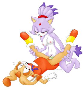 Rating: Explicit Score: 0 Tags: 2006 anthro anthro_female anthro_only blaze_the_cat clothing cream_the_rabbit dildo domestic_cat double_dildo dress dress_lift feline female furry furry_female furry_only lagomorph mobian_(species) pubic_hair rabbit rule34 sega sonic_(series) sonic_the_hedgehog_(series) straight_hair strapless_dildo syberfox yuri User: bunchy7s