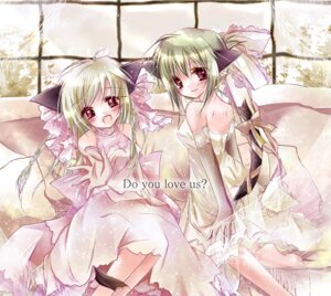 Rating: Explicit Score: 0 Tags: animal_ears cat_ears dress female green_hair ichiyou_moka open_mouth original red_eyes rule34 smile tail wedding_dress User: bunchy7s